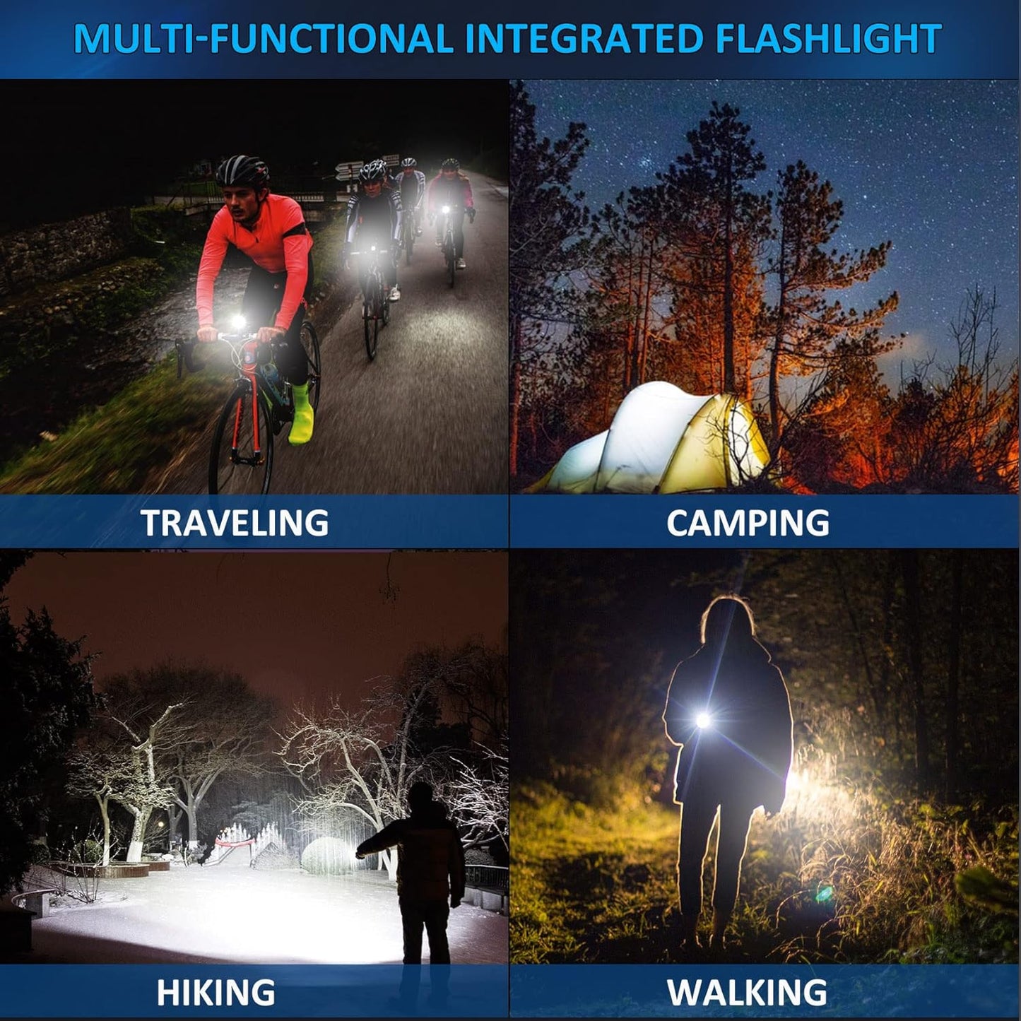 Rechargeable Flashlights 100000 High Lumens (Model 2022, Rechargeable Flashlights, Aluminum, 1, Medium, Model 2022)