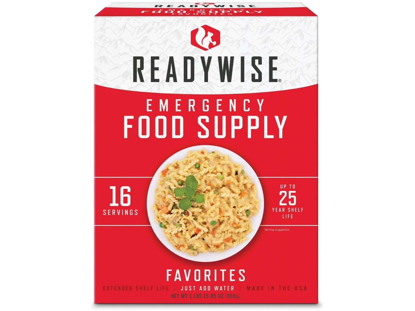 Ready Wise Emergency Food Supply, 16 Servings