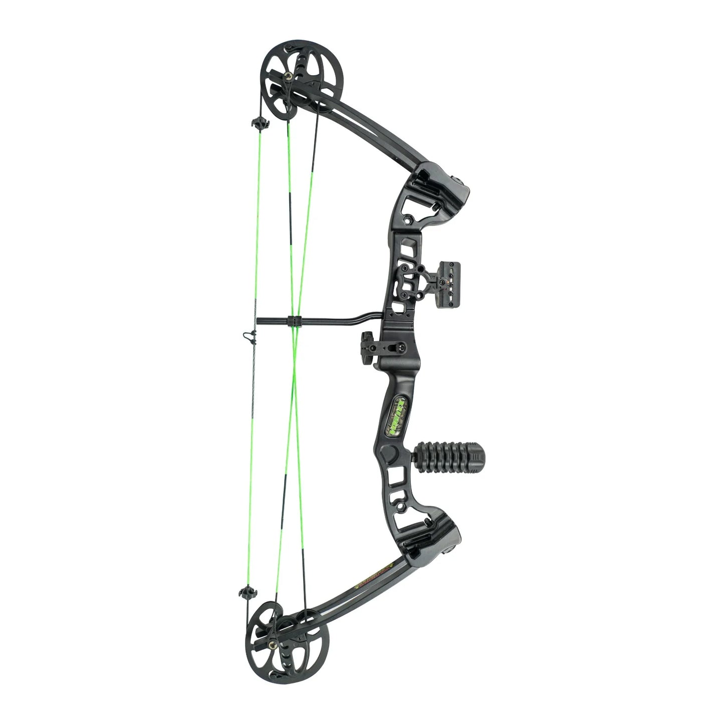 Outdoors Black Youth Vortex Compound Bow Right Handed, 19-45Lb Draw, 21-27" Draw Length