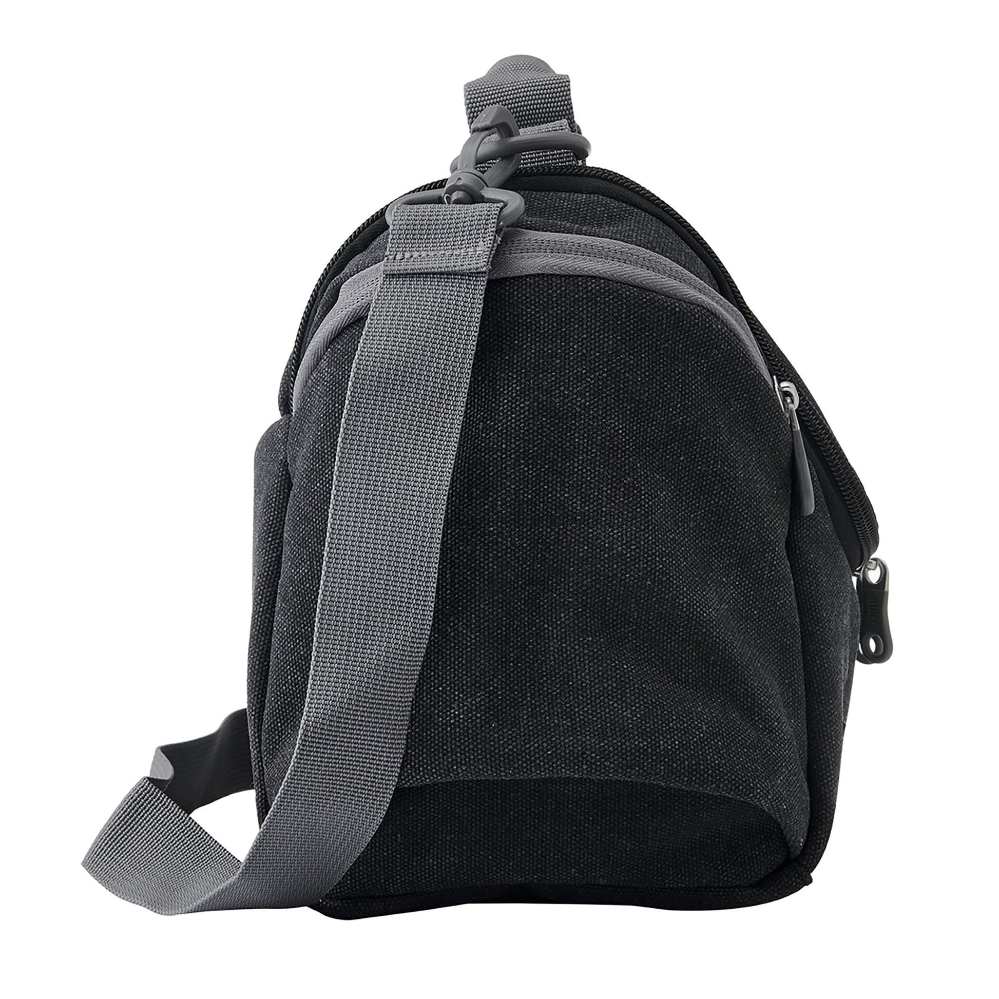 (2 Pack)  Oxford All Day Adult Reusable Lunch Bag Black