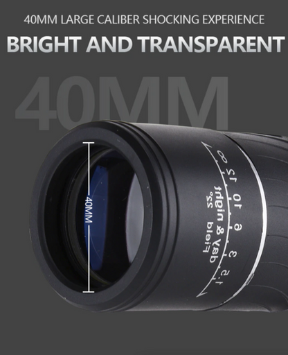 Night Vision BAK4 Prism High Power 40X60 Monocular Binoculars