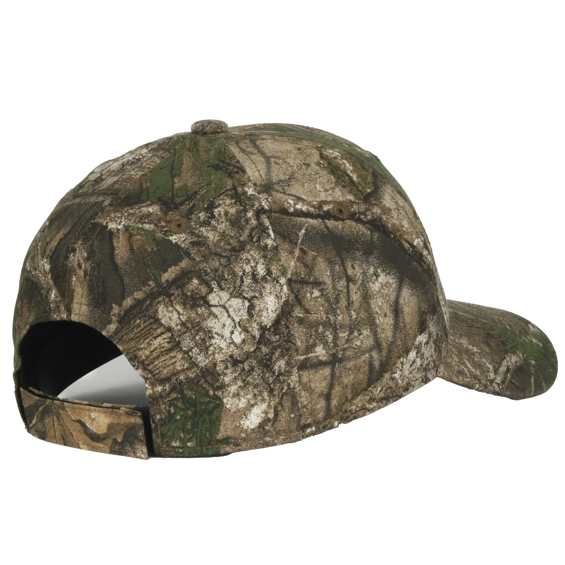 (3 Pack)  Lightly Structured Cotton Canvas Baseball Style Cap  APX Camo, Adult, Men'S, Hunting