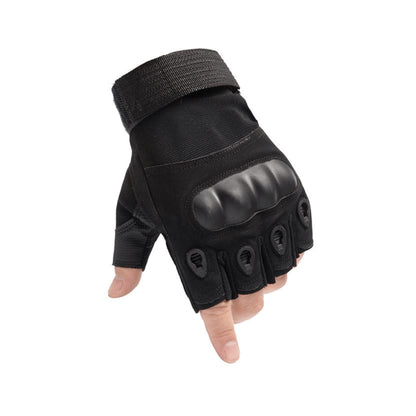 Jupitergear Tactical Military Fingerless Airsoft Gloves for Outdoor Sports, Paintball, and Motorcycling