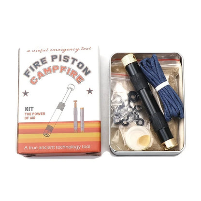 Metal Fire Piston Educational Campers/Survival/Preppers Scientific Lesson