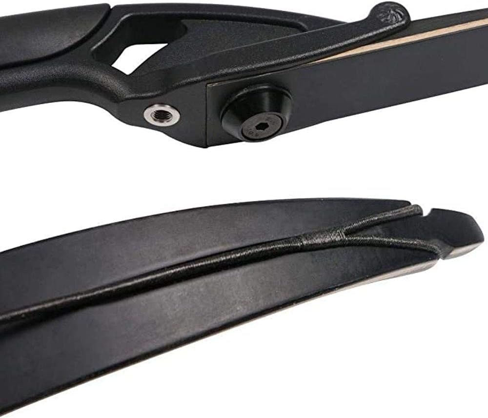 56" Takedown Recurve Bow and Arrows Set for Adults Right Hand Archery Kit Metal Riser Hunting Bow for Shooting Practice 30-50Lb