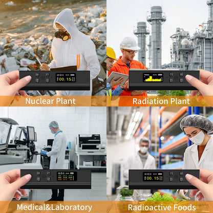 NEW Geiger Counter High Precision Nuclear Radiation Detector X-Ray Beta Gamma Detector Geiger Counter Dosimeter