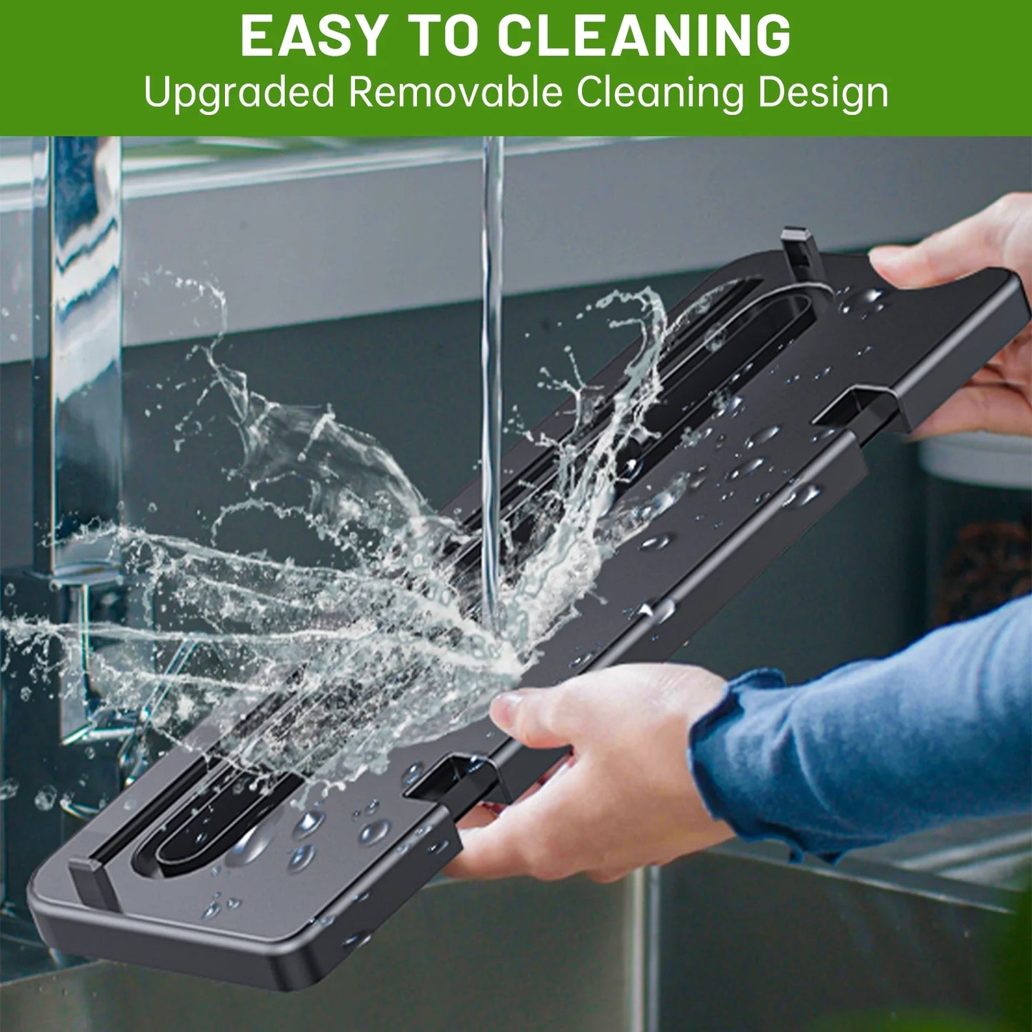 Vacuum Sealer Machine, Automatic Vacuum Sealer for Food with 10 Bags, Built-In Cutter, Dry & Moist Modes, LED Indicator, Easy to Clean, Compact Design for Sous Vide & Food Storage (Black)