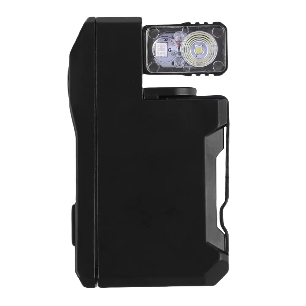 Rechargeable Flashlight EDC Flashlight Portable Flat Pocket Flashlight Small Flashlight for Outdoor Home Emergency Flashlight