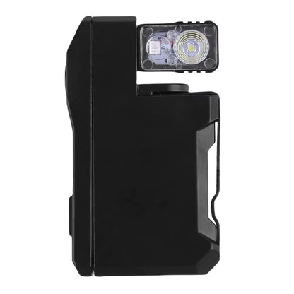 Rechargeable Flashlight EDC Flashlight Portable Flat Pocket Flashlight Small Flashlight for Outdoor Home Emergency Flashlight