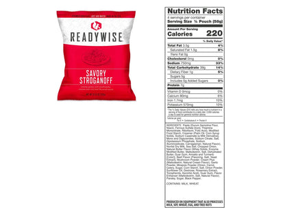 Ready Wise Emergency Food Supply, 16 Servings